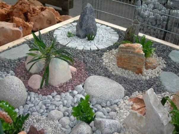 Идеи для сада. Каменные композиции