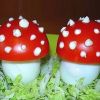 Яйца фаршированные маринованными грибами